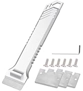 Universal 3D Printer Scraper Tool Kit with 3 Replaceable SK5 Steel Blades, for Bambu Lab X1 P1 Cr...