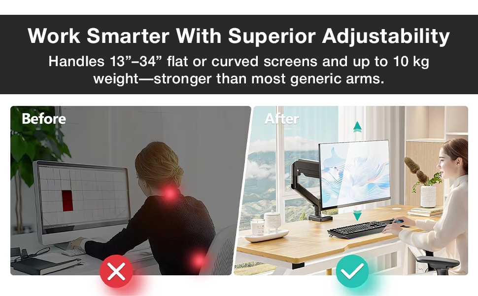 single monitors stand