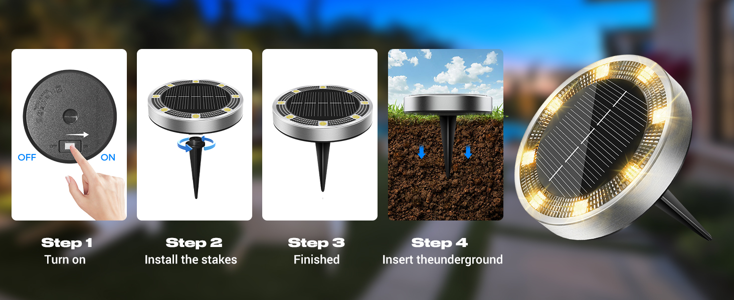 outdoor ground lights