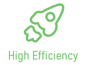 high efficiency