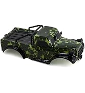 9imod RC Truck Pickup Body Shell for 1/18 RC Crawler Car TRX4M Defender Bronco (Camouflage)