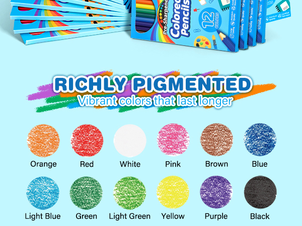 colored pencils for kids