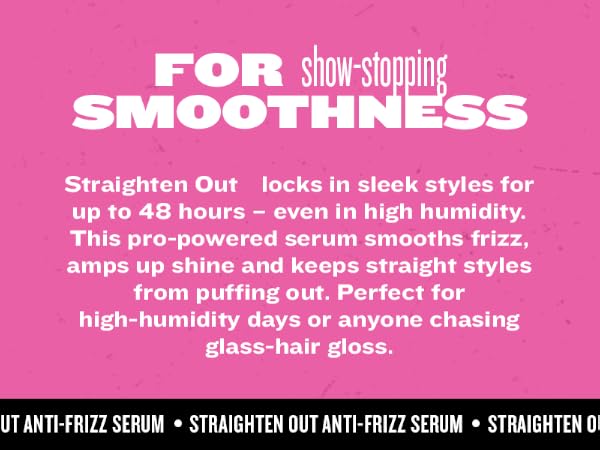 for show stopping smoothness