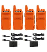 Retevis RT22 Rechargeable Walkie Talkies, Long Range Two Way Radio for Adults,Portable Handheld R...