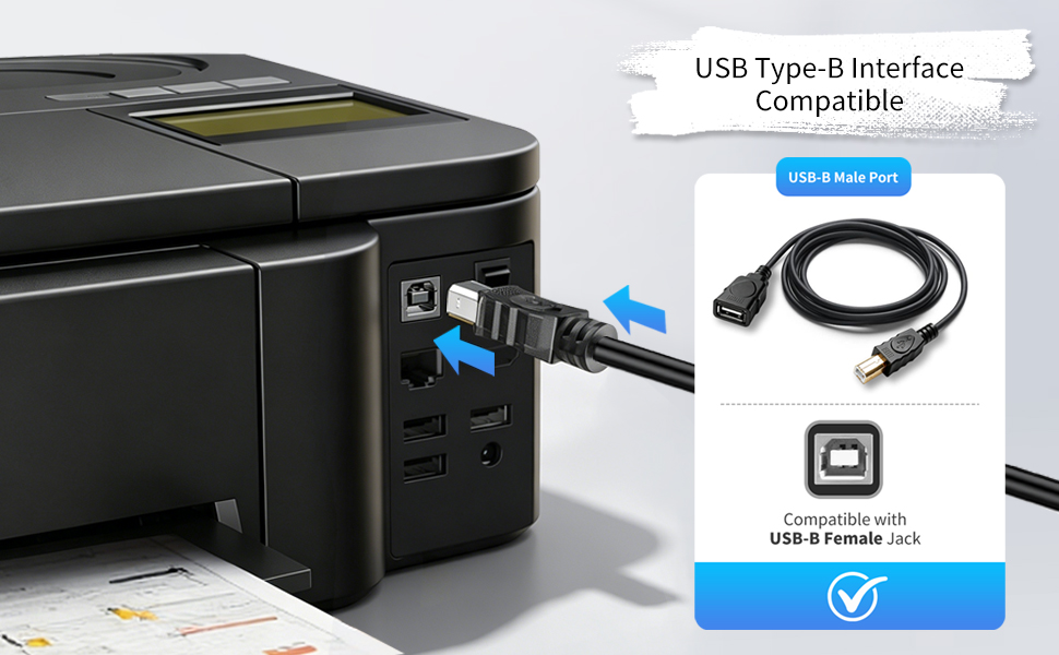 usb a to b