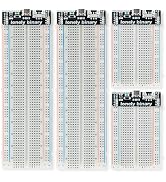 LONELY BINARY Solderless Breadboard Kit - 2X 830 Tie Points + 2X 400 Tie Points Boards, 4X USB-C ...