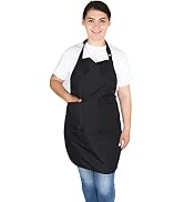 Hair Stylist Apron - Waterproof Apron Protective Coating - Nail Tech Apron Cosmetologist Apron - ...
