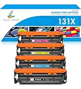 TRUE IMAGE Compatible Toner Cartridge Replacement for HP 131X M276nw CF210X 131A Pro 200 Color MF...