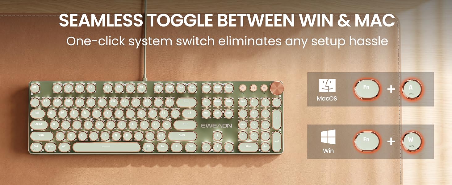 creamy keyboard and mouse