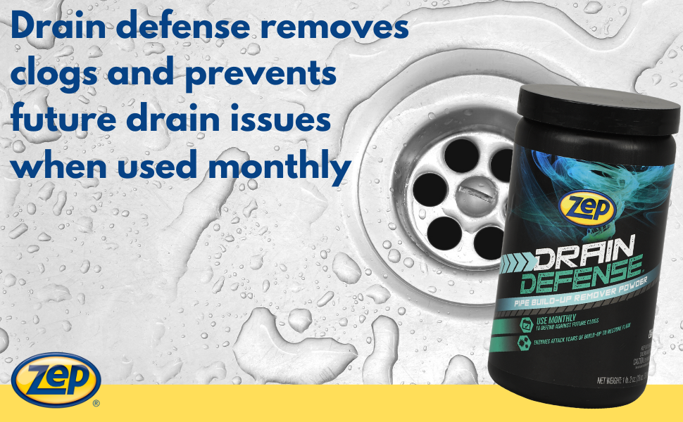 drain defense powder