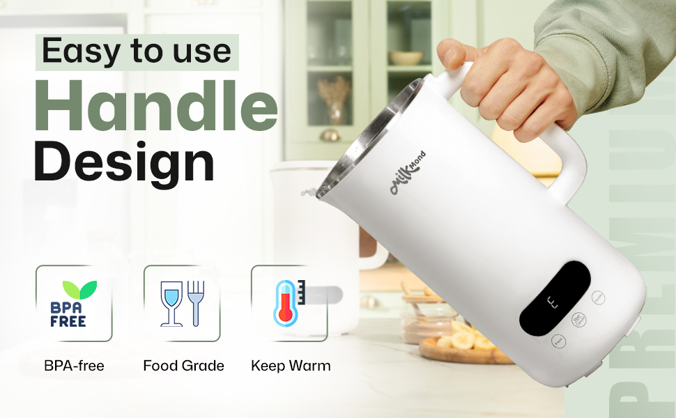 delay start milk maker vegan milk machine home beverage maker coconut milk maker