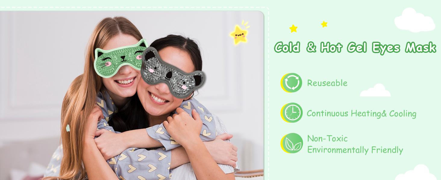 Cooling eye mask