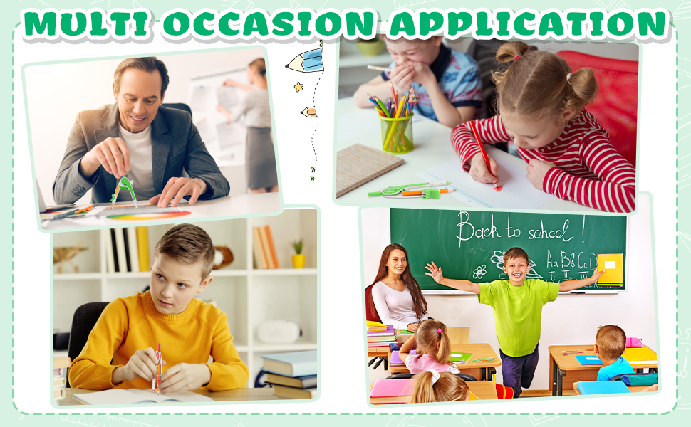 Compass Geometry Math Set