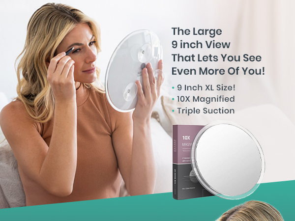 The Large 9inch view Mirror