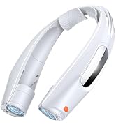 ZEEFO Portable Neck Fan, Hands Free Personal Fan- 6000mAh Battery Operated, Ultra-Quiet USB Recha...