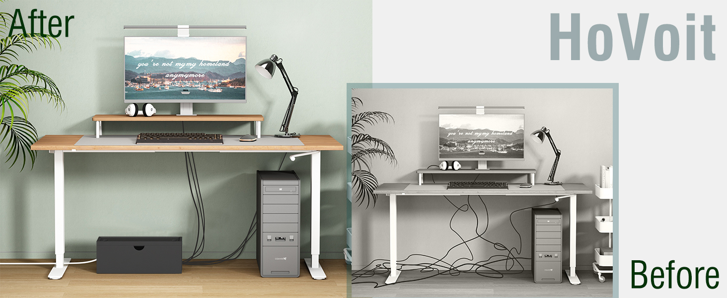 Using our Cable Management Set, Your House and Office will Change