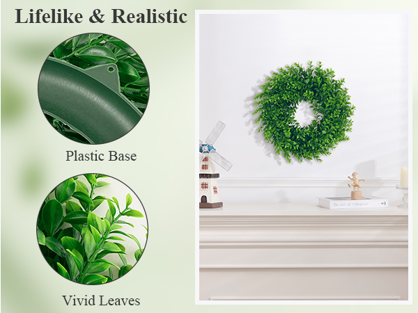 green wreath