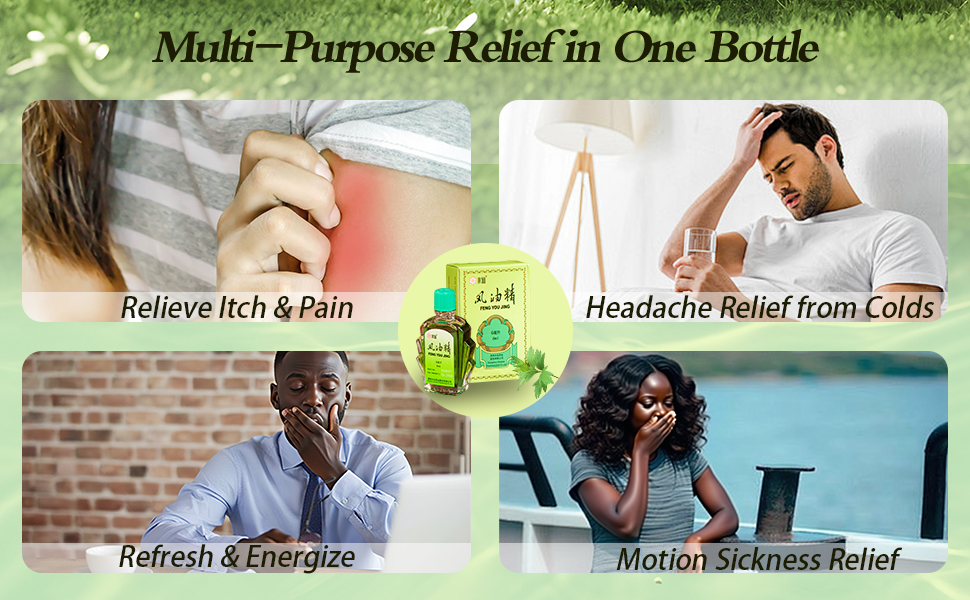 Multi-Purpose Relief in One Bottle