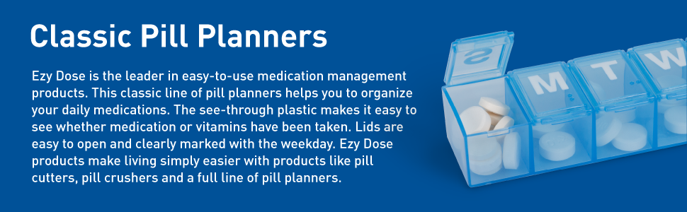 ezy dose classic pill planners description