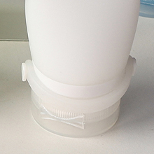 Convenient wide mouth design