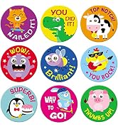Sweetzer & Orange Reward Stickers for Teachers. 1008 Stickers for Kids in 9 Designs. 1 Inch Schoo...