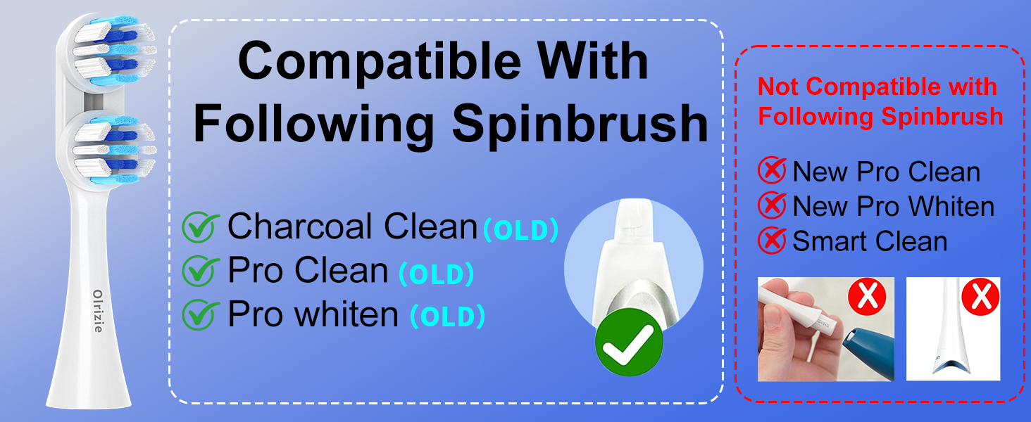 toothbrush replacement brush heads