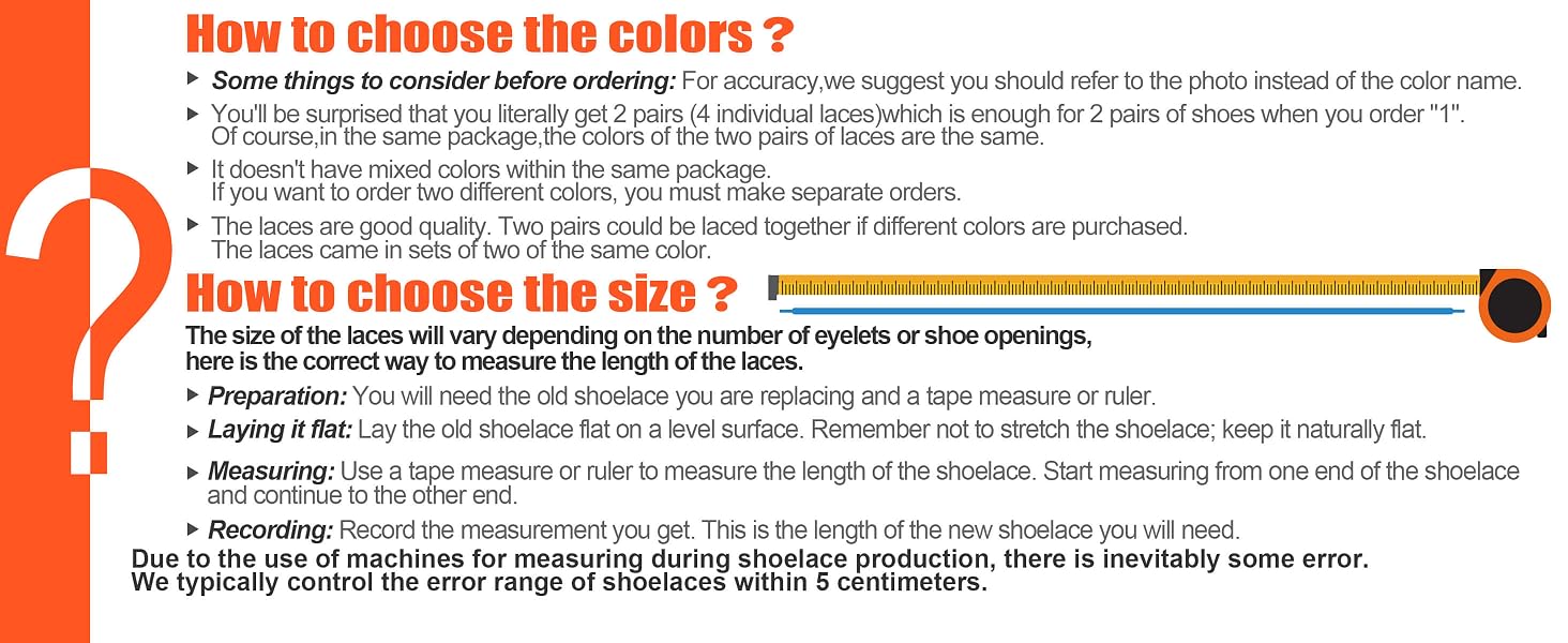 flat laces