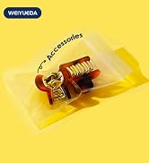 WEIYUEDA 2X3IN 1000 Counts Reclosable Zip Bags, 3.94Mil Double-Sided Thickened Clear Waterproof R...