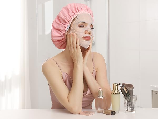 reusable shower caps for women