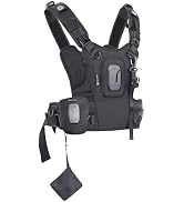 4J LEDR Camera Carrier Chest Harness System J2 for Two Camera,Dual Camera Strap Harness for Photo...