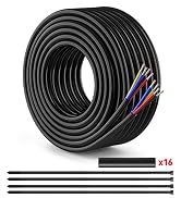 NAOEVO 18 Gauge Wire 4 Conductor Wire
