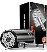 Super Universal Socket Tools Gifts for Men - Christmas Stocking Stuffers for Men Grip Socket Set ...