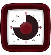 Noubnea Battery Operated Visual Timer for Kids, 60 Minute Silent Countdown Clock Timers with Easy...