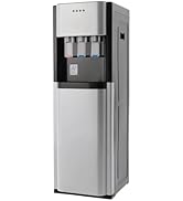 Bottom Loading Water Cooler Water Dispenser, 450W Bottle Floor Standing Hot&Cold Water Dispenser ...