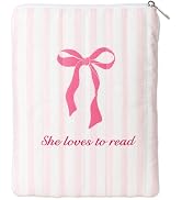 VeloKomo Padded Ereader Sleeve for Kindle - Protective Book Sleeve Pouch | for 6-7 Inch Paperback...