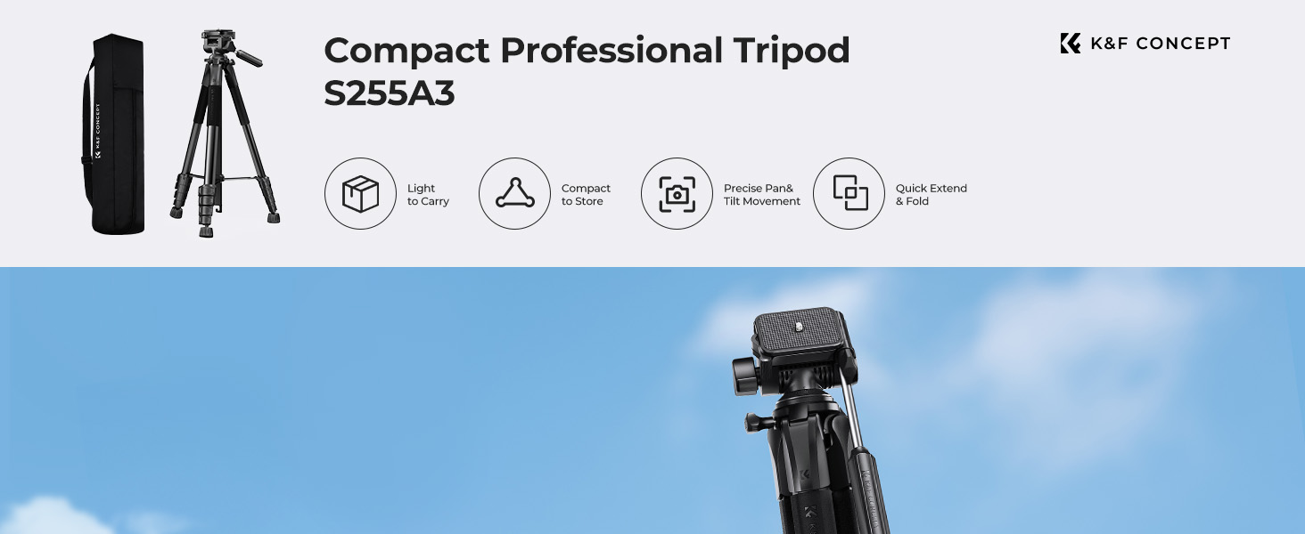 K&F Concept Compact Tripod