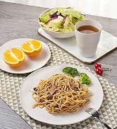 MORGIANA 8PCS Bamboo Dinnerware Set, Reusable Tableware Set Bamboo Fiber Plates, Cups