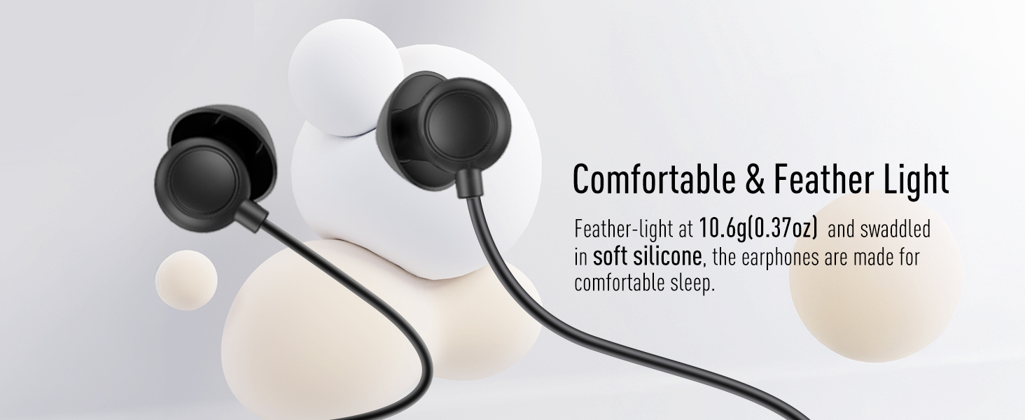 Comfortable silicone earplugs