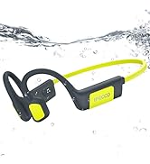 IFECCO Swimming Headphones Underwater - IP68 Waterproof Bone Conduction Headphones Bluetooth 5.4,...