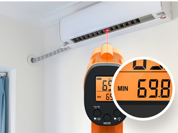 infrared thermometer for air conditioner home use DIY hobbist heat temperature gun