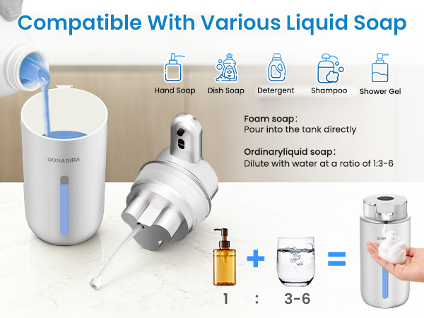 touchless soap dispenser