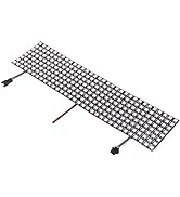 WS2812B RGB LED Digital Flexible Individually Addressable Panel Light WS2812 8X8 16X16 8X32 LED M...