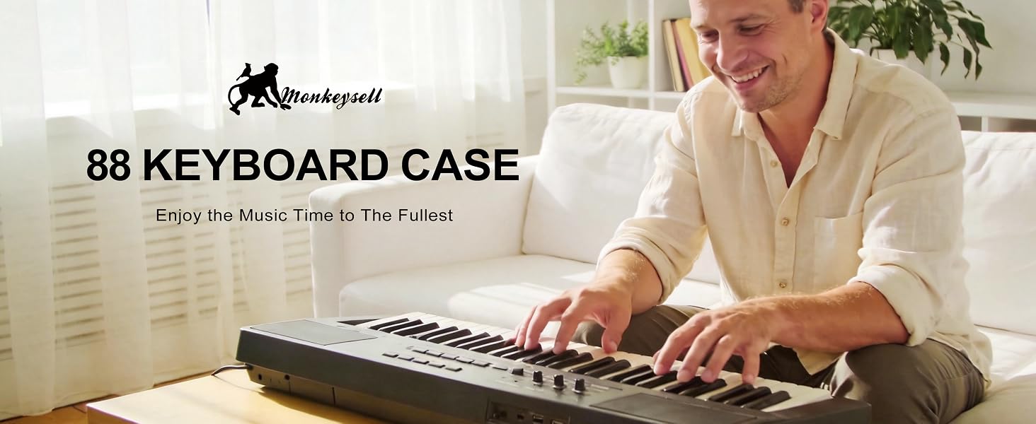 88 key keyboard case