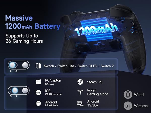 1200mAh Battery