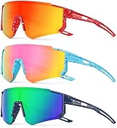 Fanshen Youth Baseball Sunglasses for Kids - Polarized Sunglasses Softball Cycling for Boys Girls...