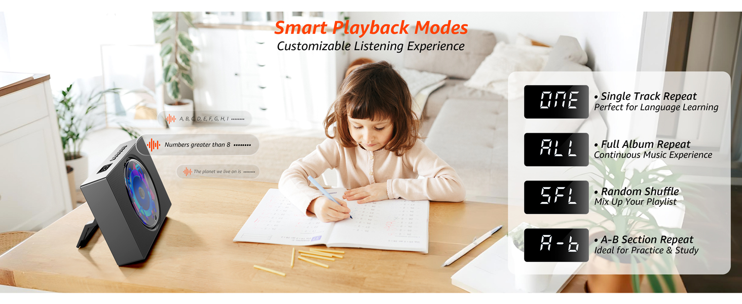 small cd player fm radio portable reproductor de cd kids