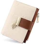 yiijay Small Wallet Women RFID Blocking Leather Bifold Wallet Credit Card Holder for Women Ladies...