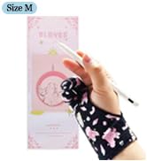 artist drawing glove