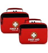 2Pack Handy Mini First Aid Kit Empty (Basic Edition), First Aid Bag For Your Next Adventure, Emer...