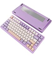 MK INKY75 Mechanical Keyboard with Full Aluminum Wireless Mechanical Gaming Keyboard, 75% Layout ...